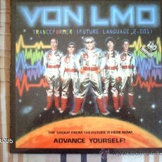 Discos de vinilo: VON LMO TRANCEFORMER/ FUTURE LENGUAGE 2001