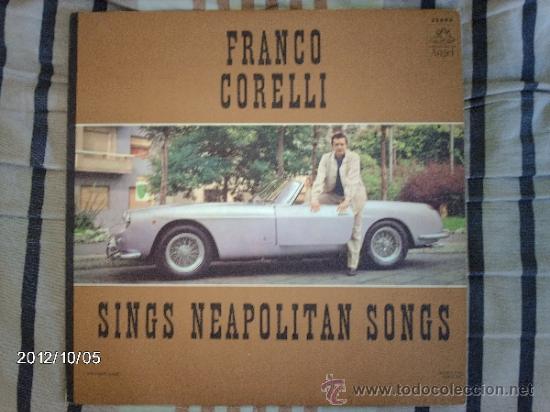 Discos de vinilo: Franco Corelli  Sings neapolitan songs - Foto 1