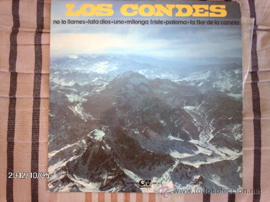 Discos de vinilo: Los Condes  No me llames- Tata dios ... - Foto 1