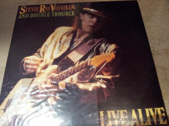 Discos de vinilo: STEVIE RAY VAUGHAN &rdquo;LIVE ALIVE&rdquo; 2LP 1986 - Foto 1