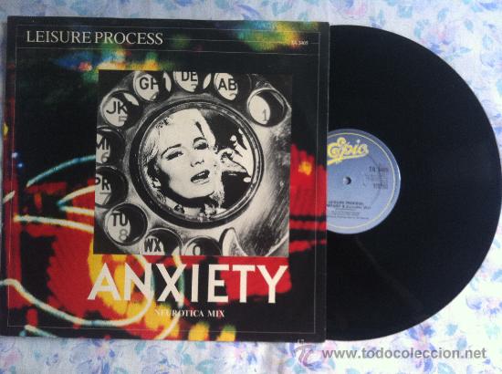 Discos de vinilo: 12&rdquo; MAXI-LEISURE PROCESS ANXIETY - Foto 1