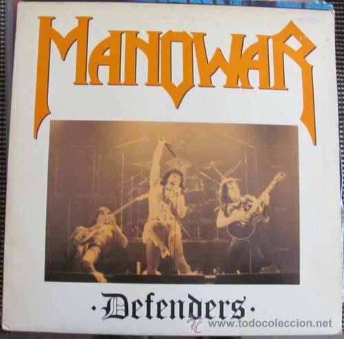 Discos de vinilo: MANOWAR - DEFENDERS - LP DE 1984 - Foto 2