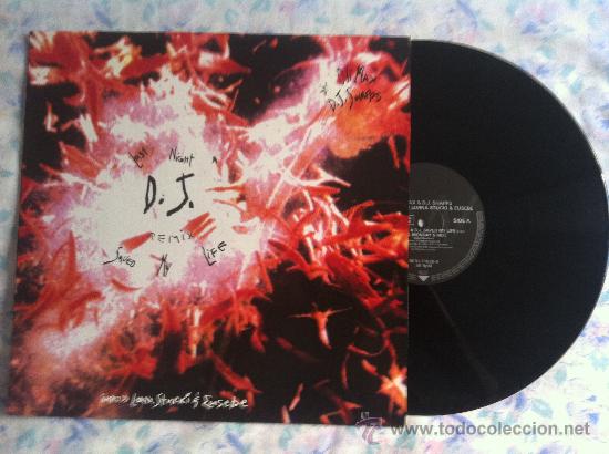 Discos de vinilo: 12&rdquo; MAXI-OLIMAX & D.J SHAPPS-LAST NIGHT A D.J.... - Foto 1