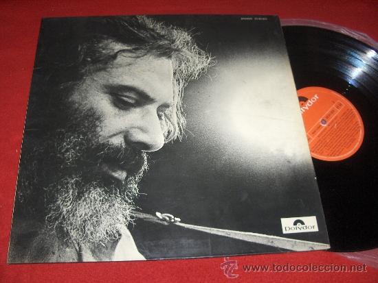 Discos de vinilo: GEORGES MOUSTAKI LP 1971 Polydor EDICION ESPA&Ntilde;OLA SPAIN PORTADA ABIERTA