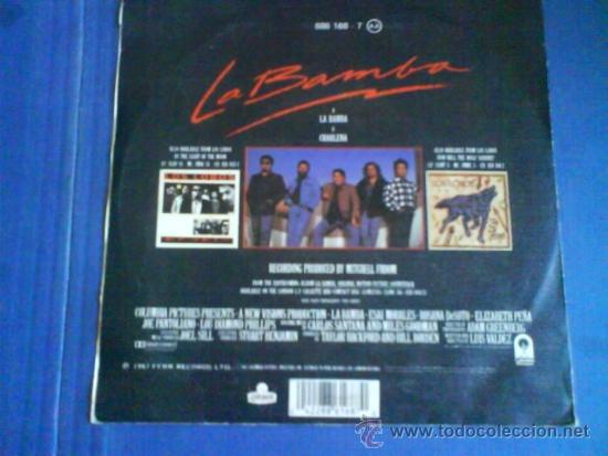 Discos de vinilo: LOS LOBOS  LA BAMBA - Foto 2