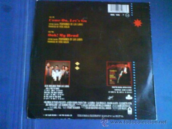 Discos de vinilo: LOS LOBOS  COME ON, LET&acute;S GO - Foto 2