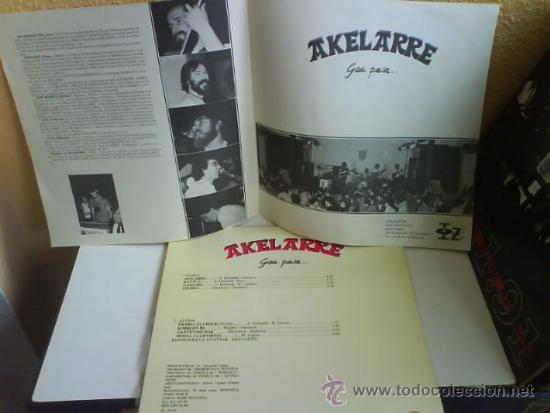 Discos de vinilo: AKELARRE  GAU PASA... - Foto 2