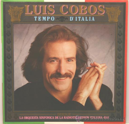 Discos de vinilo: LUIS COBOS tempo D&acute;italia LP CBS 1987 - Foto 1