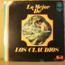 Discos de vinilo: LOS CLAUDIOS - LO MEJOR DE LOS CLAUDIOS - POLYDOR 45.014 - EDICION ARGENTINA