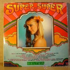 Dischi in vinile: LOS TOPS / ALBERT BAND / LOS GRITOS Y MAS - SUPER, SUPER - BELTER 22.419 - 1970. Lote 33621636