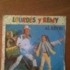 Discos de vinilo: LOURDES Y REMY - AL REVES - ARIOLA. Lote 33621851