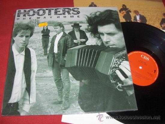 Discos de vinilo: HOOTERS One way home LP 1987 CBS ED ESPA&Ntilde;OLA SPAIN