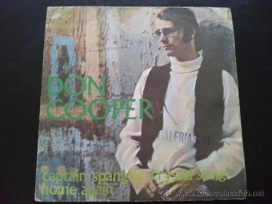 Discos de vinilo: DON COOPER, CAPTAIN SPANGLES CRYSTAL SONG - SINGLE DE VINILO - Foto 1