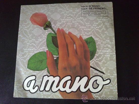 Discos de vinilo: GRUPO CANELA, A MANO - SINGLE - Foto 1