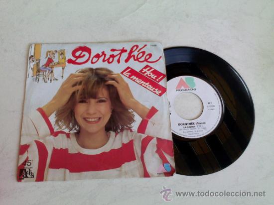 Discos de vinilo: DOROTHEE CHANTE. LA VALISE. HOU LA MENTEUSE - Foto 1
