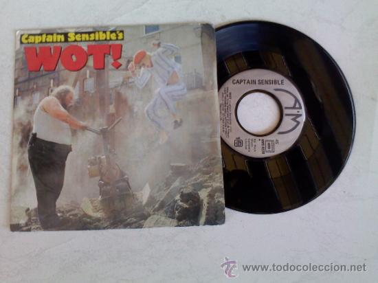 Discos de vinilo: CAPTAIN SENSIBLE.WOT. STRAWBERRY DROSS - Foto 1