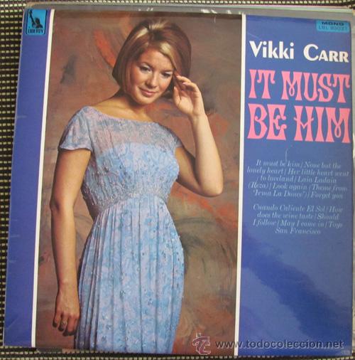Discos de vinilo: VIKKI CARR - IT MUST BE HIM - LP EDICION INGLESA MONO - Foto 1
