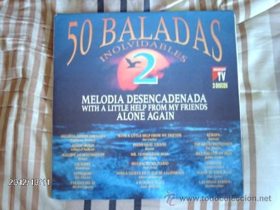 Discos de vinilo: 50 Baladas inolvidables 2 - Foto 1