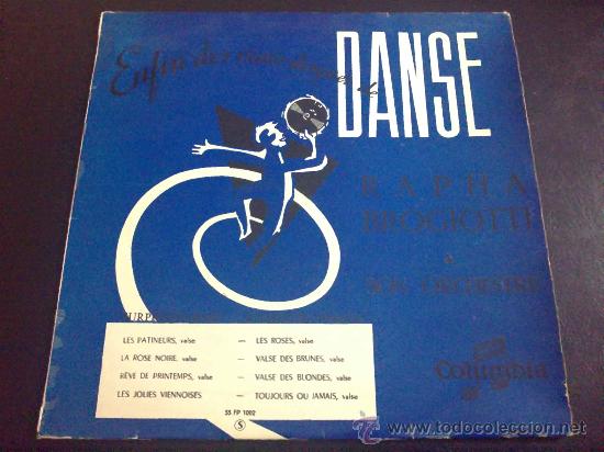 Discos de vinilo: DANSE, RAPHA BROGIOTTI Y SU ORQUESTA - MINI LP - Foto 1
