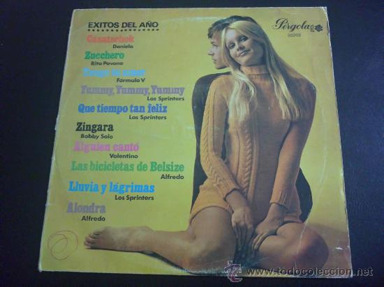 Discos de vinilo: &Eacute;XITOS DEL A&Ntilde;O. RITA PAVONE, ALFREDO, F&Oacute;RMULA V... MINI LP EN SELLO P&Eacute;RGOLA - Foto 1