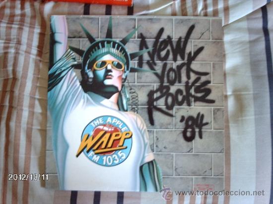 Discos de vinilo: new york rocks&acute;84 mark gamma & nasty habits- cintron- broken arrow- mary monroe