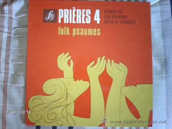 Discos de vinilo: Raymond Fau Prieres 4 - Foto 1
