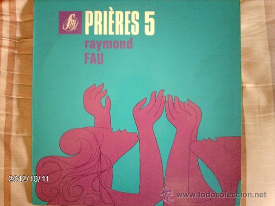 Discos de vinilo: Raymond Fau  Prieres 5 - Foto 1