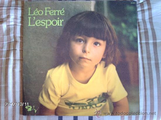 Discos de vinilo: Leo Ferre L&acute;espoir - Foto 1