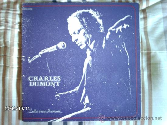 Discos de vinilo: Charles Dumont  Lettre a une inconnue - Foto 1
