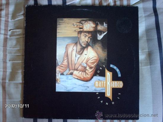 Discos de vinilo: Matt Bianco  Just can&acute;t stand it - Foto 1