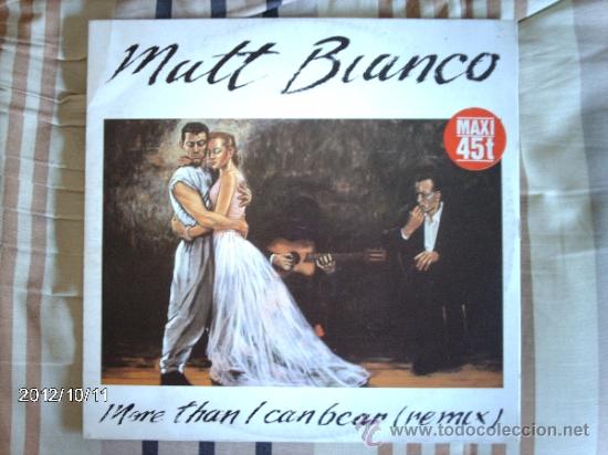 Discos de vinilo: Matt Bianco   More than i can bear - Foto 1