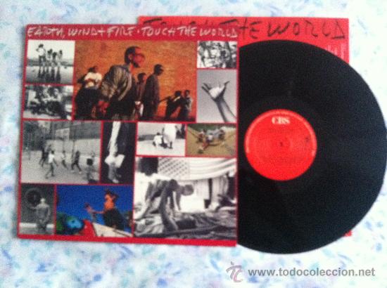 Discos de vinilo: LP EARTH WIND & FIRE-TOUCH THE WORLD - Foto 1