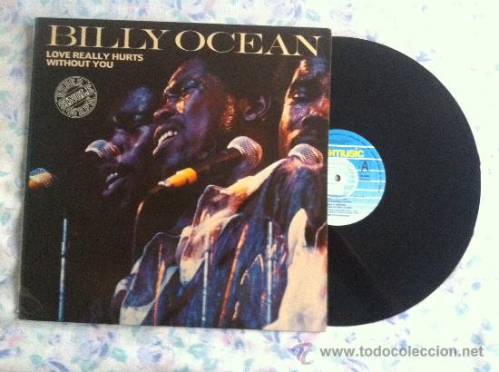 Discos de vinilo: 12&rdquo; MAXI-BILLY OCEN-LOVE REALLY HURTS - Foto 1