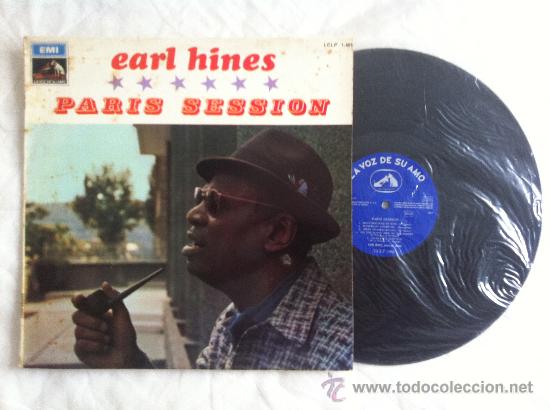 Discos de vinilo: LP EARL HINES-PARIS SESSION - Foto 1