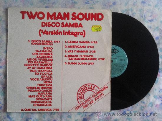 Discos de vinilo: LP TWO MAN SOUND-DISCO SAMBA - Foto 1