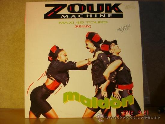 Discos de vinilo: Zouk Machine - Maldon - Ariola 612651 (3A) - 1989 - Foto 1