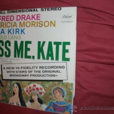 Discos de vinilo: KISS ME, KATE, COLE PORTER - ORIGINAL BROADWAY CAST. CAPITOL USA PORTADA DOBLE VER FOTO ADICIONAL . Lote 33690405
