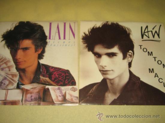 Vinyl-Schallplatten: LOTE DE DOS SINGLES LAIN