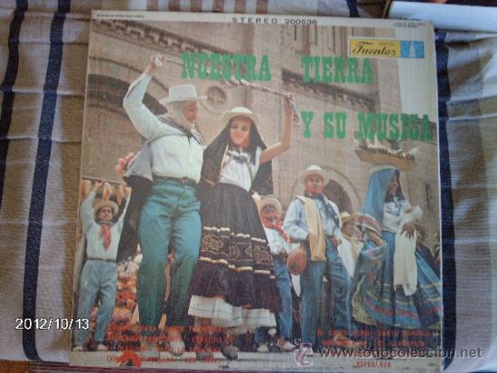Vinyl records: Nuestra tierra y su m&uacute;sica (Colombia) Jose Barros- Elias n. Soto- Ruffo Garrido- Alberto Castilla...