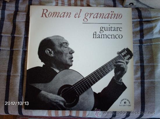 Discos de vinilo: Roman el granaino   guitare flamenco