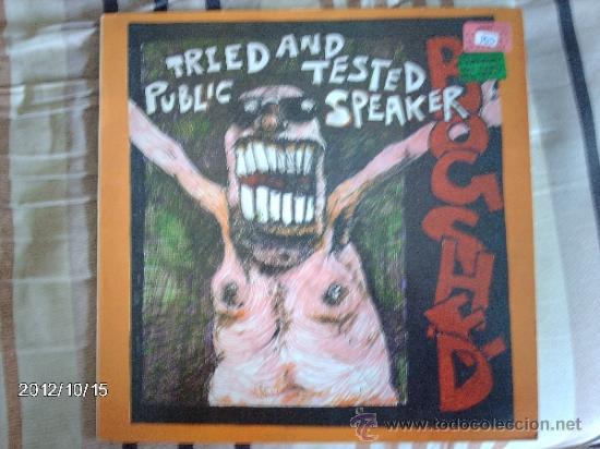 Discos de vinilo: bogshed tried and tested public speaker - Foto 1