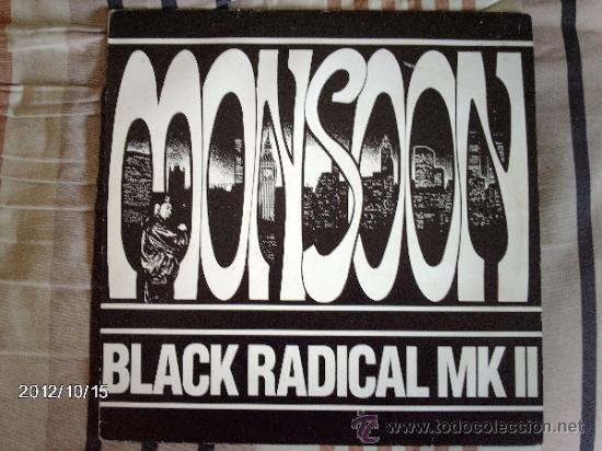 Discos de vinilo: black radical mk II     monsoon - Foto 1