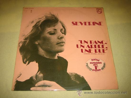 Discos de vinilo: SEVERINE - EUROVISION 1971 - ORIGINAL ESPA&Ntilde;OL - Foto 1