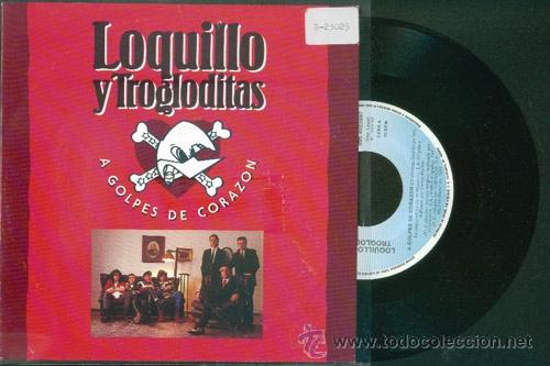 Discos de vinilo: LOQUILLO Y LOS TROGLODITAS (A golpes de corazon) - Foto 1