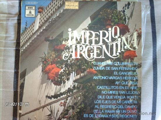 Discos de vinilo: imperio argentina - Foto 1