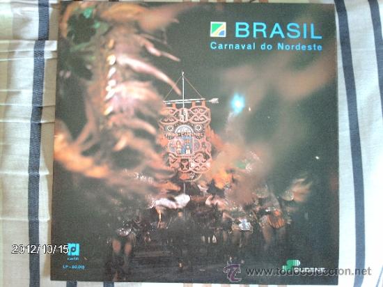 Vinyl records: brasil carnaval do nordeste  guedes peixoto e sua orquestra