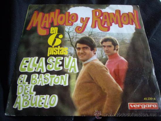 Discos de vinilo: manolo y ramon-ella se va - Foto 1