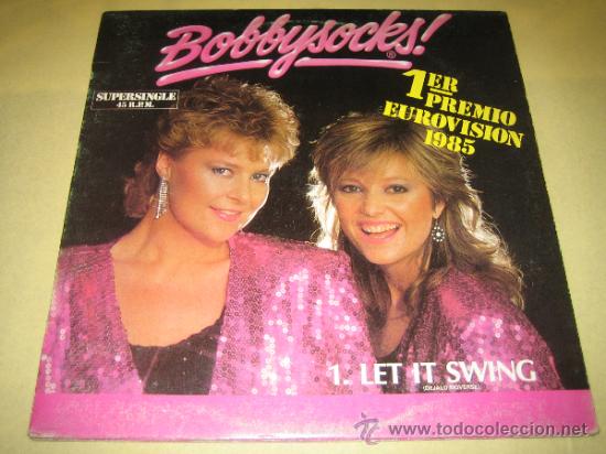 Discos de vinilo: BOBBYSOCKS - EUROVISION 1985 - Foto 1