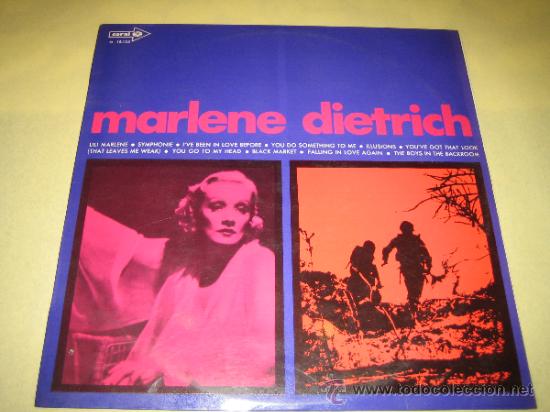 Discos de vinilo: MARLENE DIETRICH - ED. ESPA&Ntilde;OLA 1970 - Foto 1