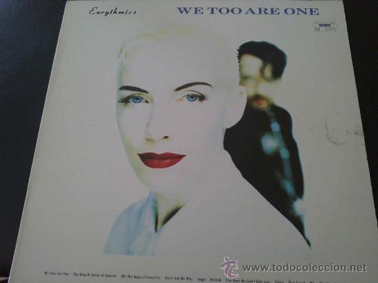 Discos de vinilo: EURYTHMICS, WE TOO ARE ONE - LP DE VINILO - Foto 1
